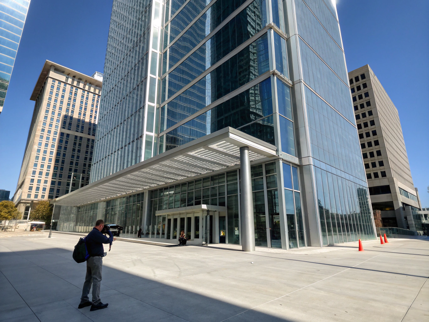 Modern office building in Austin, Texas