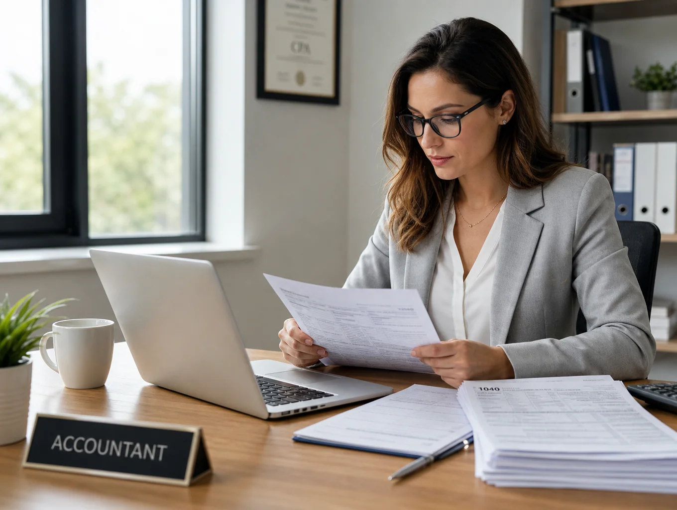 Corporate financial audit review and accounting spreadsheets